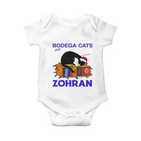 Bodega Cats of New York Baby Onesie Funny Cat NYC Christmas - Wonder Print Shop