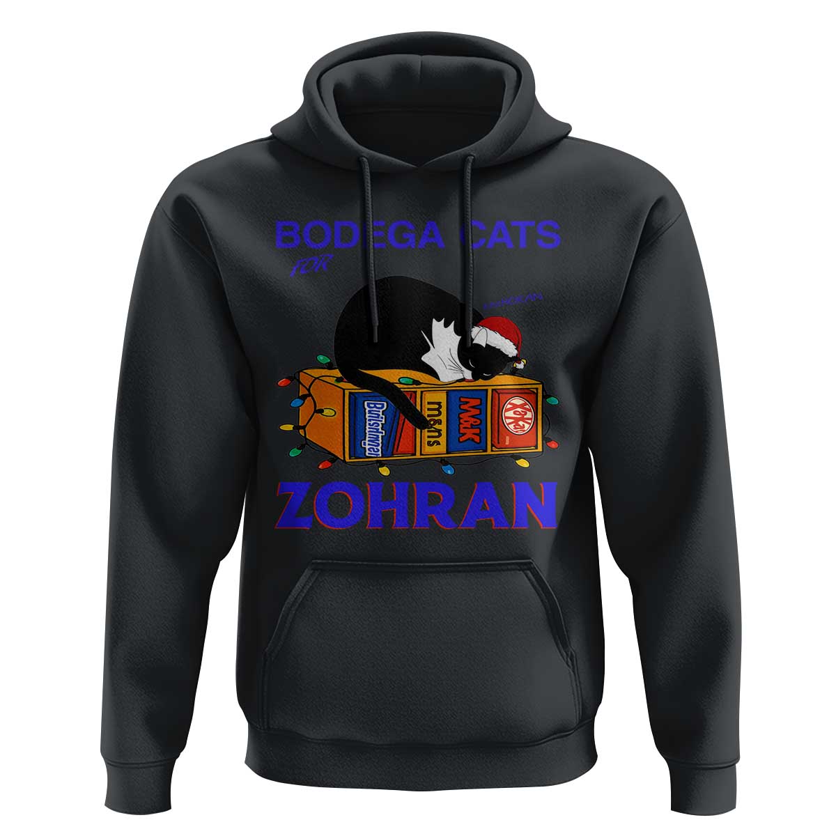 Bodega Cats of New York Hoodie Funny Cat NYC Christmas - Wonder Print Shop
