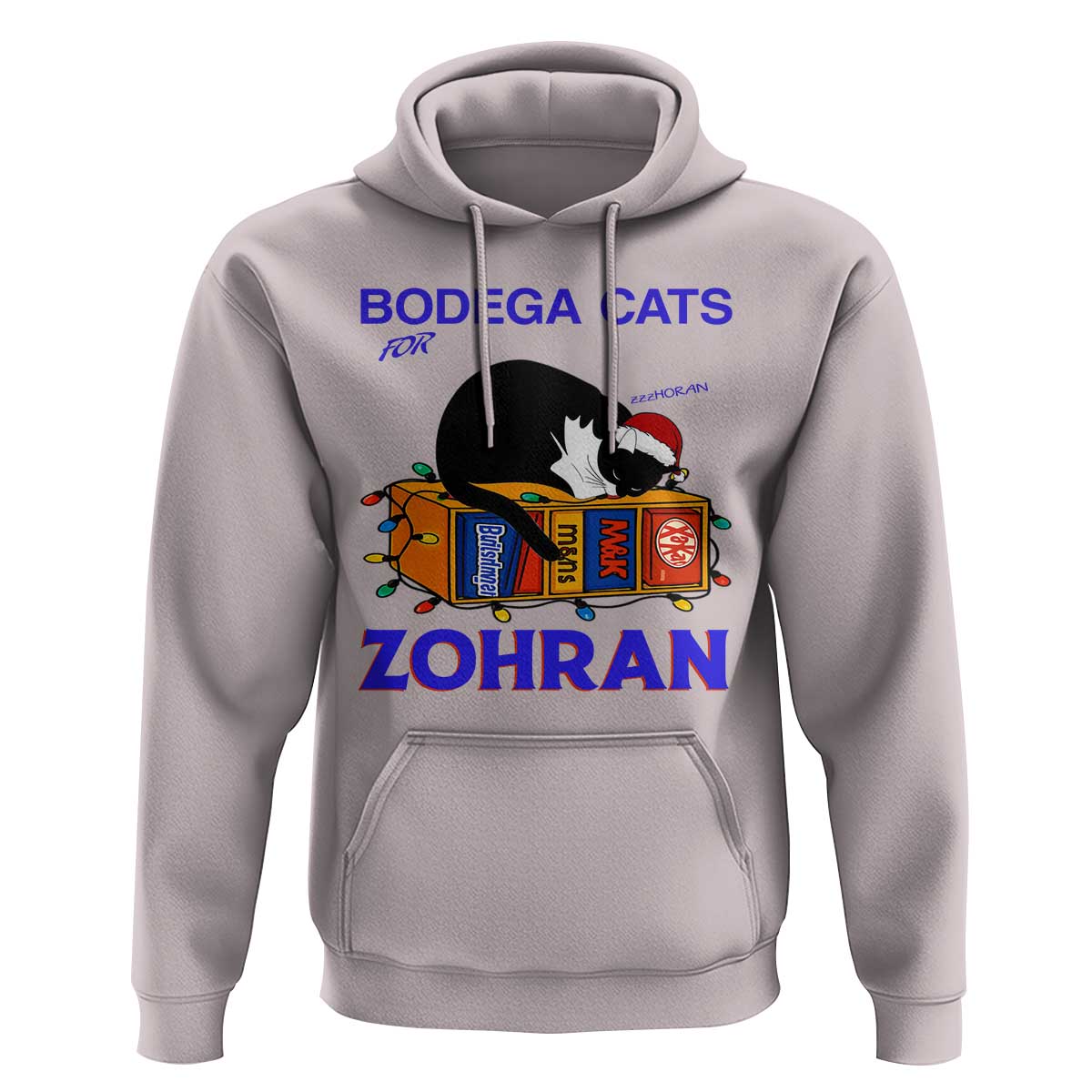 Bodega Cats of New York Hoodie Funny Cat NYC Christmas - Wonder Print Shop