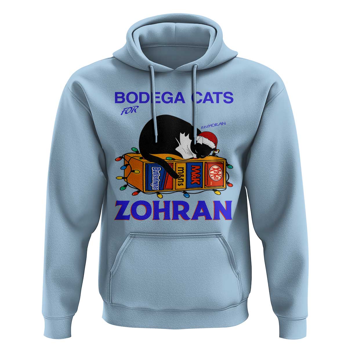 Bodega Cats of New York Hoodie Funny Cat NYC Christmas - Wonder Print Shop
