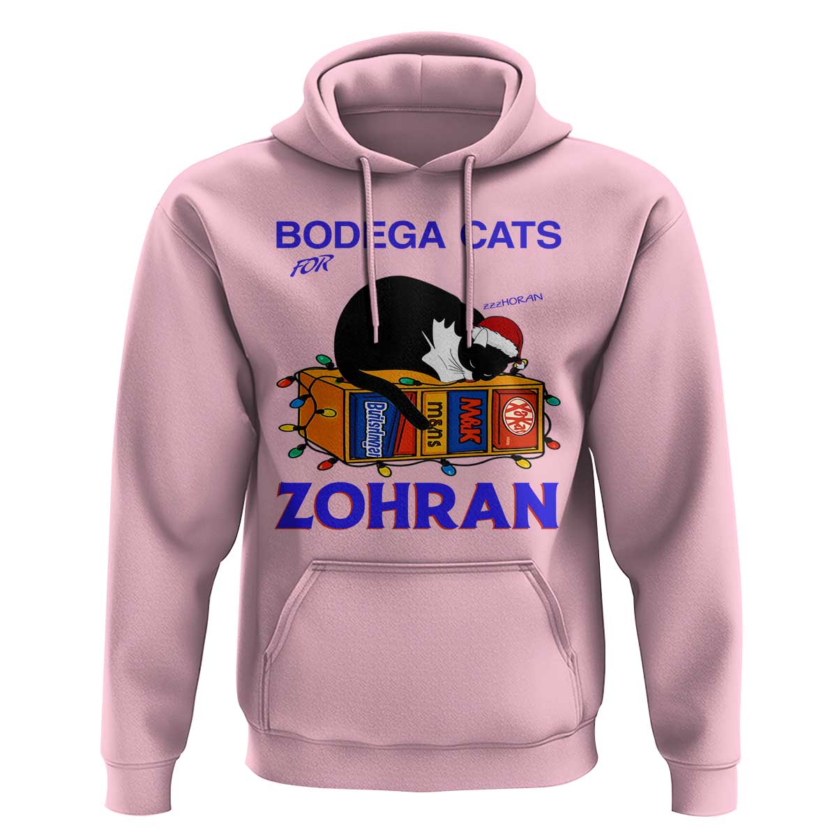Bodega Cats of New York Hoodie Funny Cat NYC Christmas - Wonder Print Shop