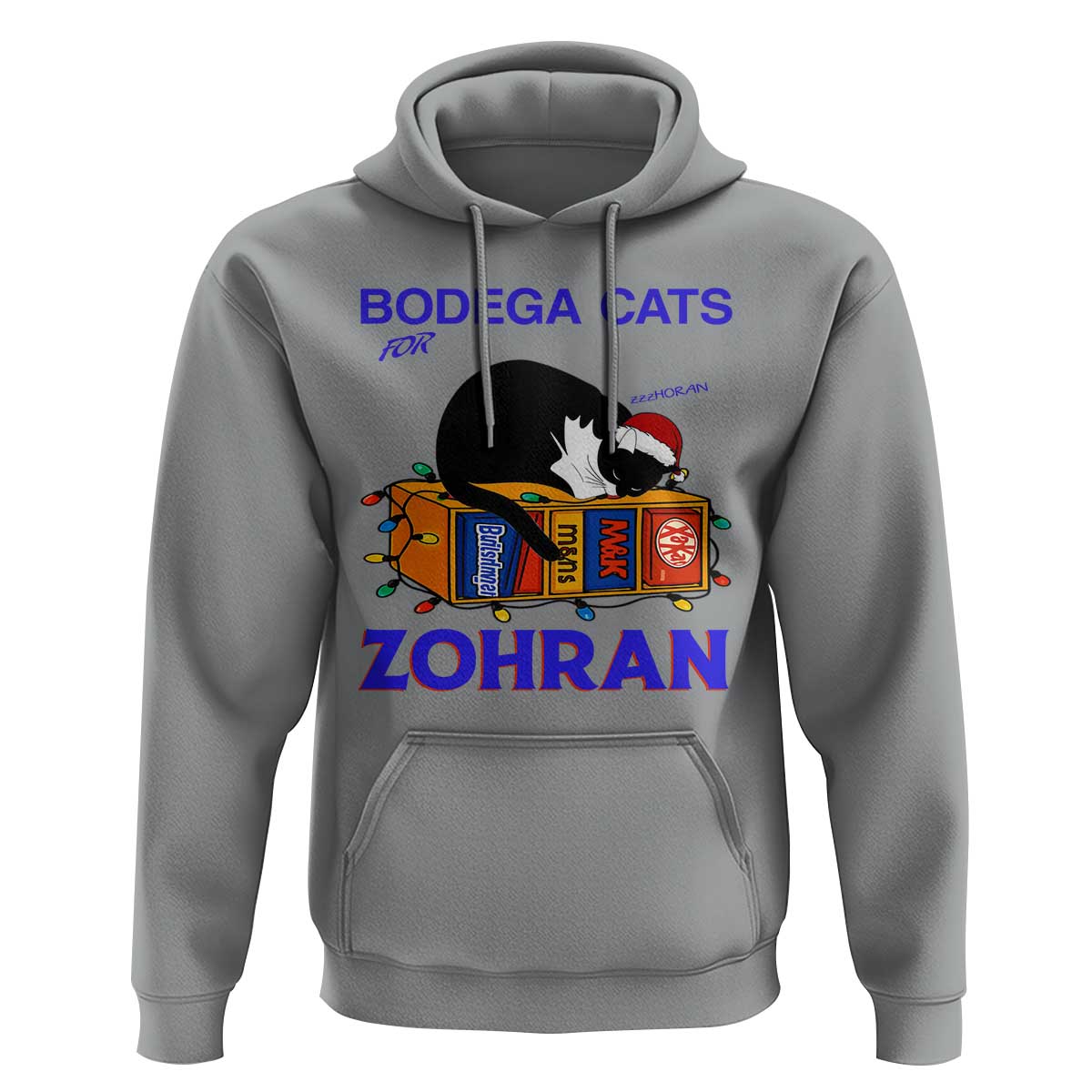 Bodega Cats of New York Hoodie Funny Cat NYC Christmas - Wonder Print Shop