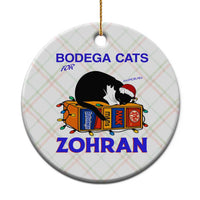 Bodega Cats of New York Ceramic Ornament Funny Cat NYC Christmas - Wonder Print Shop