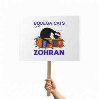 Bodega Cats of New York Protest Sign Funny Cat NYC Christmas - Wonder Print Shop