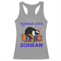 Bodega Cats of New York Racerback Tank Top Funny Cat NYC Christmas - Wonder Print Shop