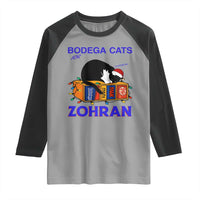 Bodega Cats of New York Raglan Shirt Funny Cat NYC Christmas - Wonder Print Shop