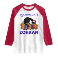 Bodega Cats of New York Raglan Shirt Funny Cat NYC Christmas - Wonder Print Shop