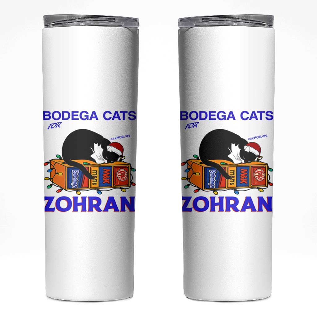 Bodega Cats of New York Skinny Tumbler Funny Cat NYC Christmas - Wonder Print Shop