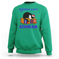 Bodega Cats of New York Sweatshirt Funny Cat NYC Christmas - Wonder Print Shop