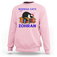 Bodega Cats of New York Sweatshirt Funny Cat NYC Christmas - Wonder Print Shop