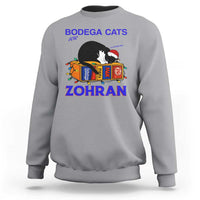 Bodega Cats of New York Sweatshirt Funny Cat NYC Christmas - Wonder Print Shop