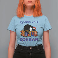 Bodega Cats of New York T Shirt For Women Funny Cat NYC Christmas - Wonder Print Shop