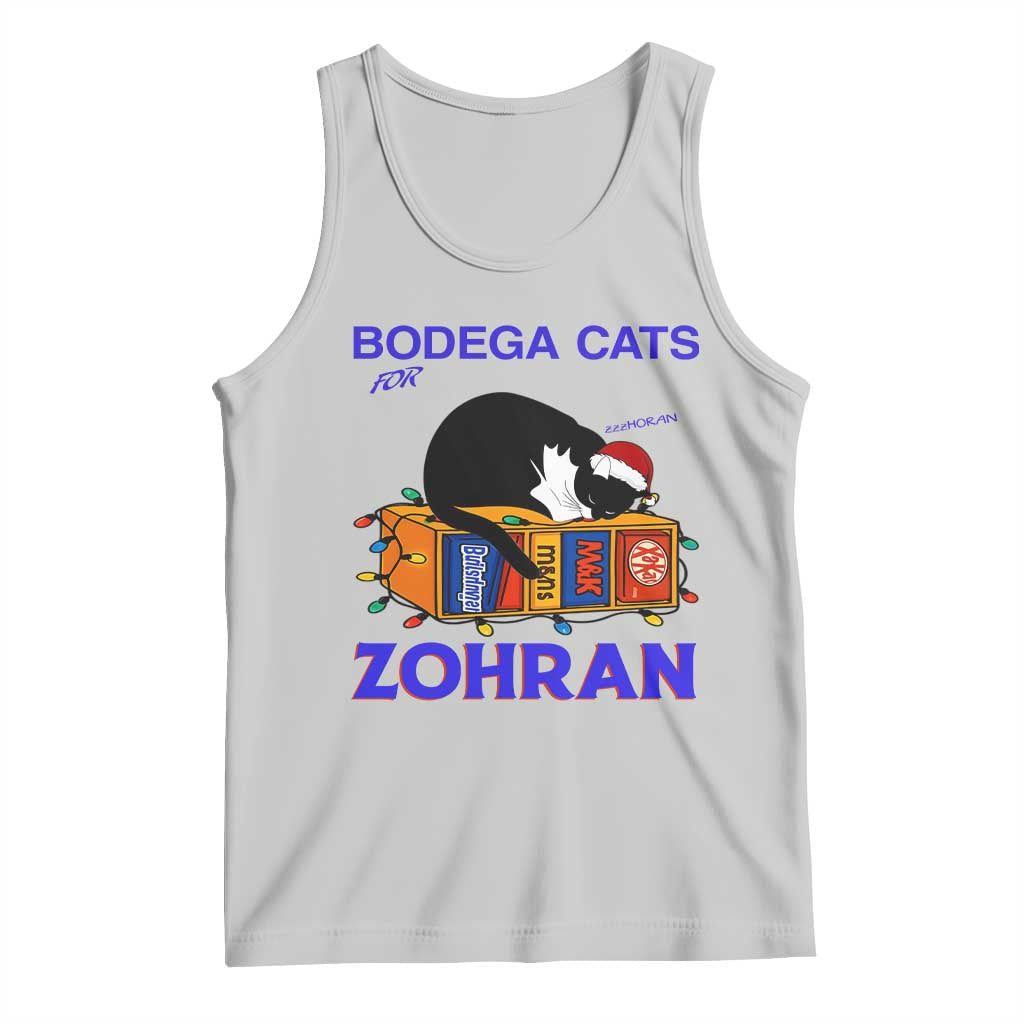 Bodega Cats of New York Tank Top Funny Cat NYC Christmas - Wonder Print Shop
