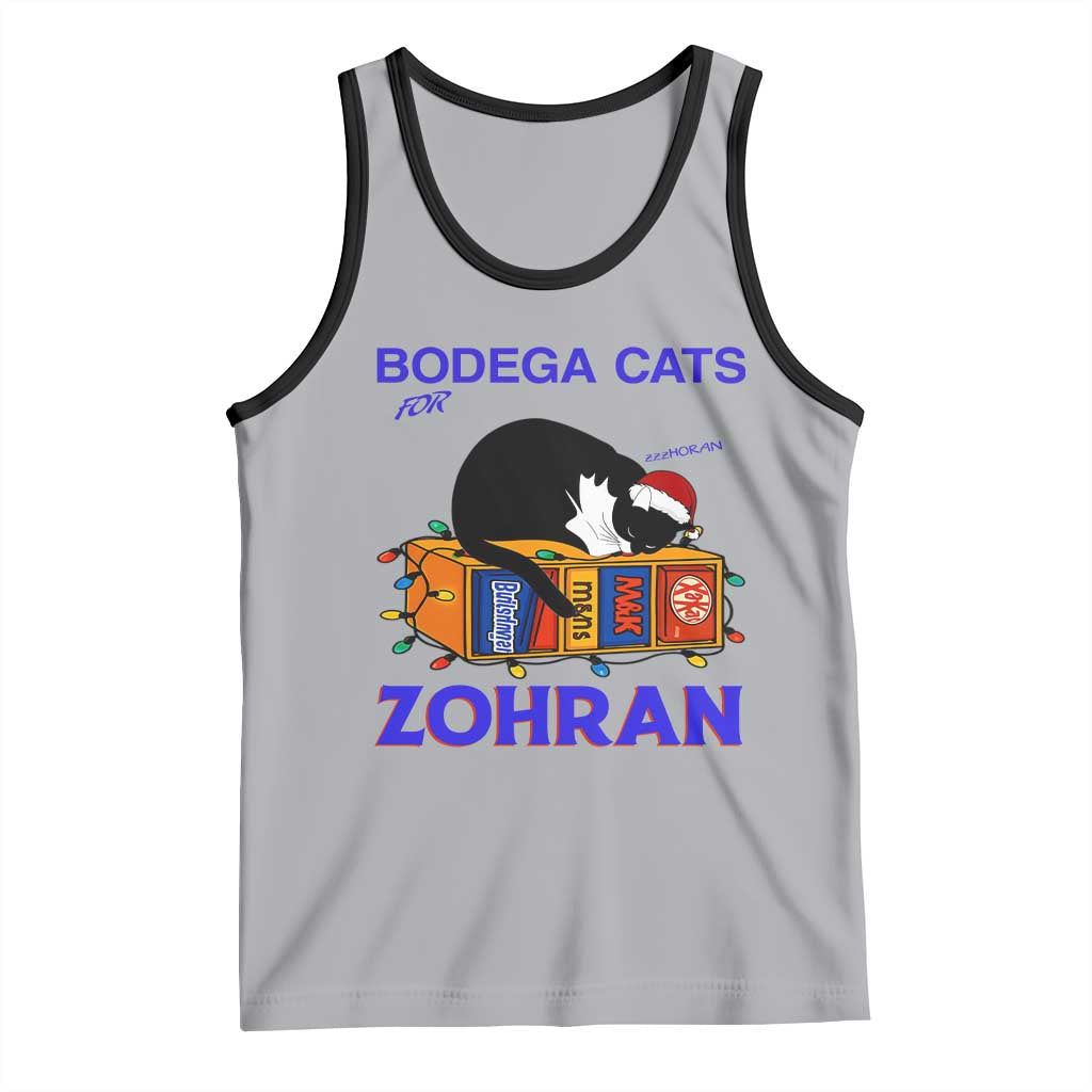 Bodega Cats of New York Tank Top Funny Cat NYC Christmas - Wonder Print Shop