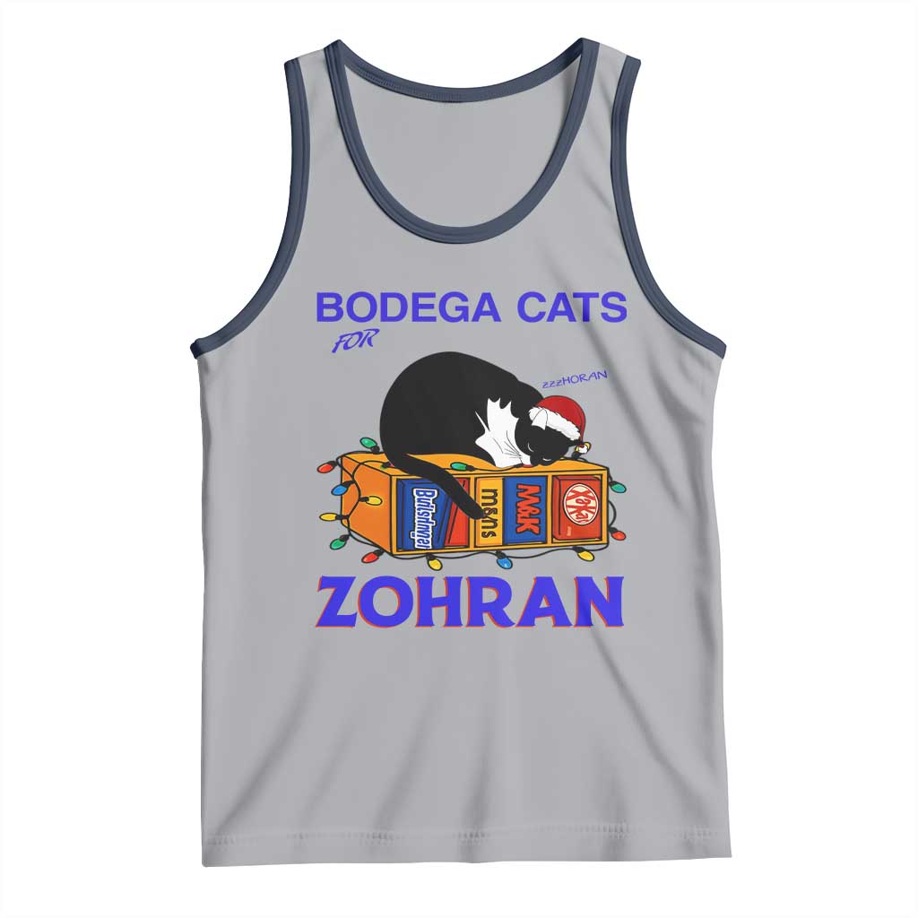 Bodega Cats of New York Tank Top Funny Cat NYC Christmas - Wonder Print Shop