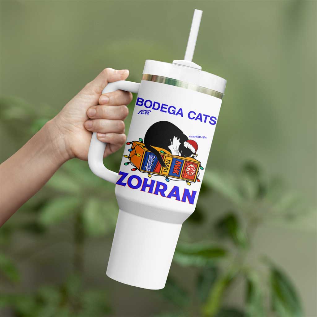 Bodega Cats of New York Tumbler With Handle Funny Cat NYC Christmas - Wonder Print Shop