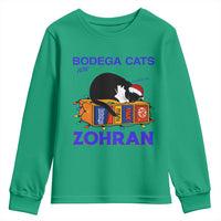 Bodega Cats of New York Youth Sweatshirt Funny Cat NYC Christmas - Wonder Print Shop