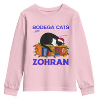 Bodega Cats of New York Youth Sweatshirt Funny Cat NYC Christmas - Wonder Print Shop