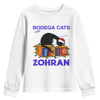 Bodega Cats of New York Youth Sweatshirt Funny Cat NYC Christmas - Wonder Print Shop