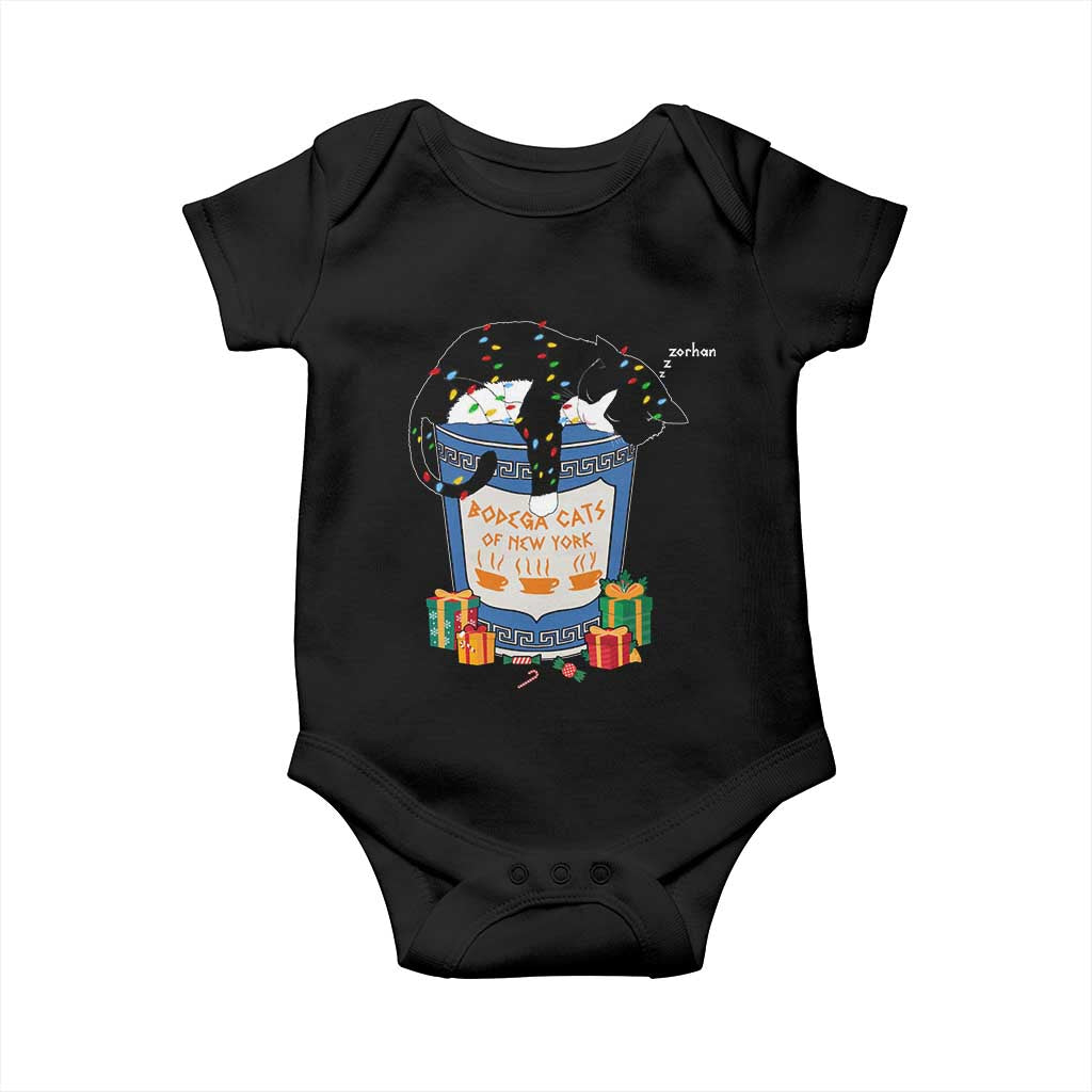 Bodega Cats of New York Baby Onesie Funny Democrat Christmas - Wonder Print Shop