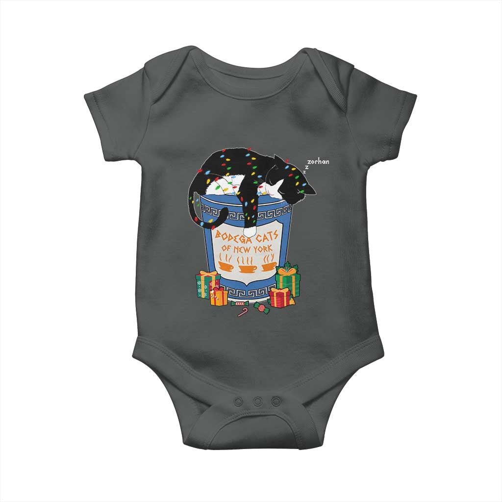Bodega Cats of New York Baby Onesie Funny Democrat Christmas - Wonder Print Shop