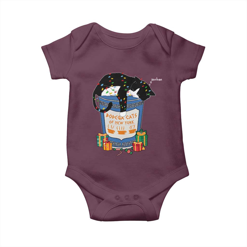 Bodega Cats of New York Baby Onesie Funny Democrat Christmas - Wonder Print Shop