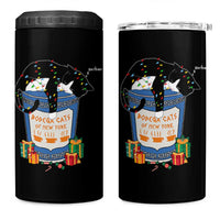 Bodega Cats of New York 4 in 1 Can Cooler Tumbler Funny Democrat Christmas - Wonder Print Shop