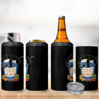 Bodega Cats of New York 4 in 1 Can Cooler Tumbler Funny Democrat Christmas - Wonder Print Shop