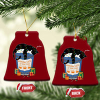 Bodega Cats of New York Ceramic Ornament Funny Democrat Christmas - Wonder Print Shop