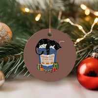 Bodega Cats of New York Ceramic Ornament Funny Democrat Christmas - Wonder Print Shop