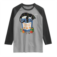 Bodega Cats of New York Raglan Shirt Funny Democrat Christmas - Wonder Print Shop
