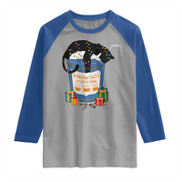 Bodega Cats of New York Raglan Shirt Funny Democrat Christmas - Wonder Print Shop