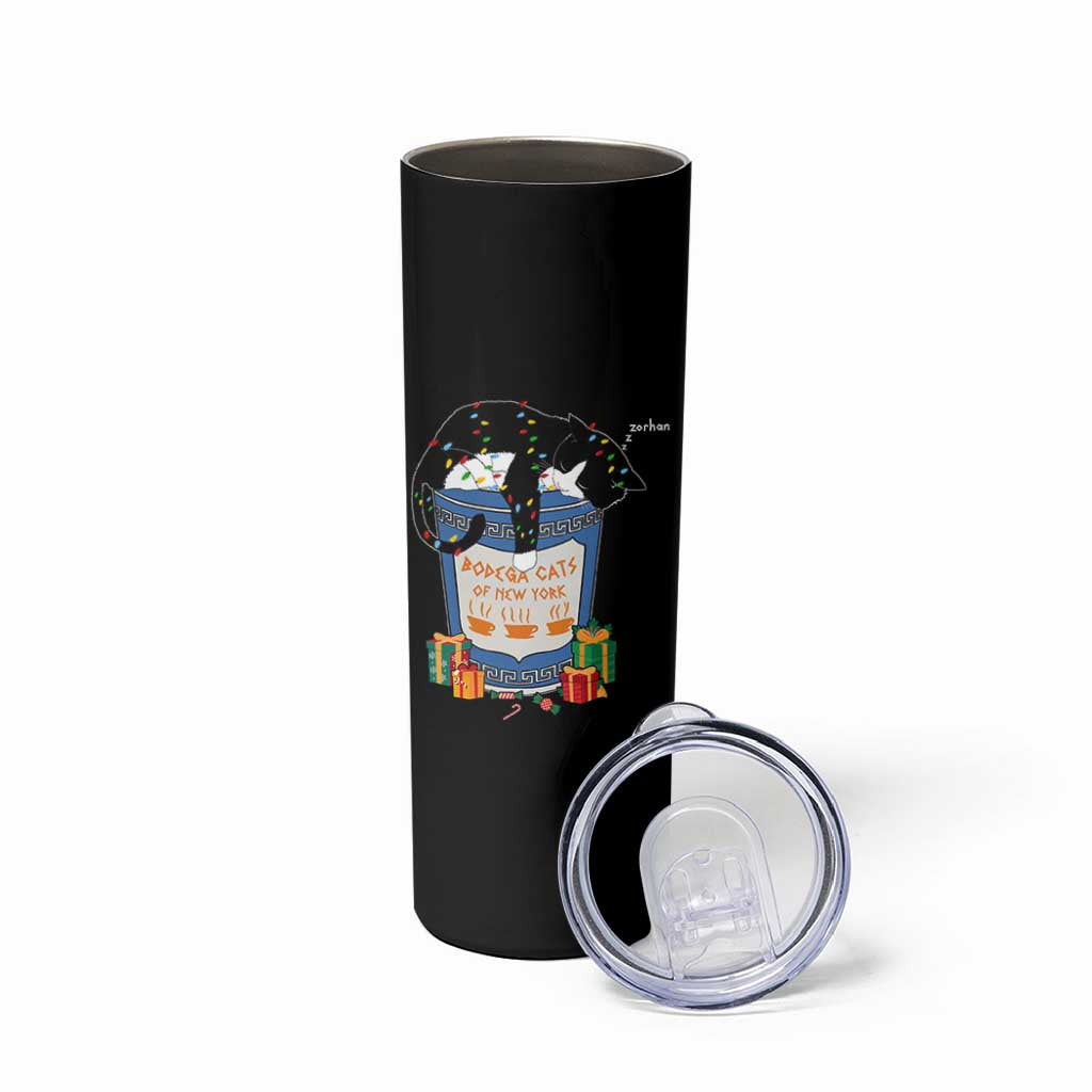 Bodega Cats of New York Skinny Tumbler Funny Democrat Christmas - Wonder Print Shop