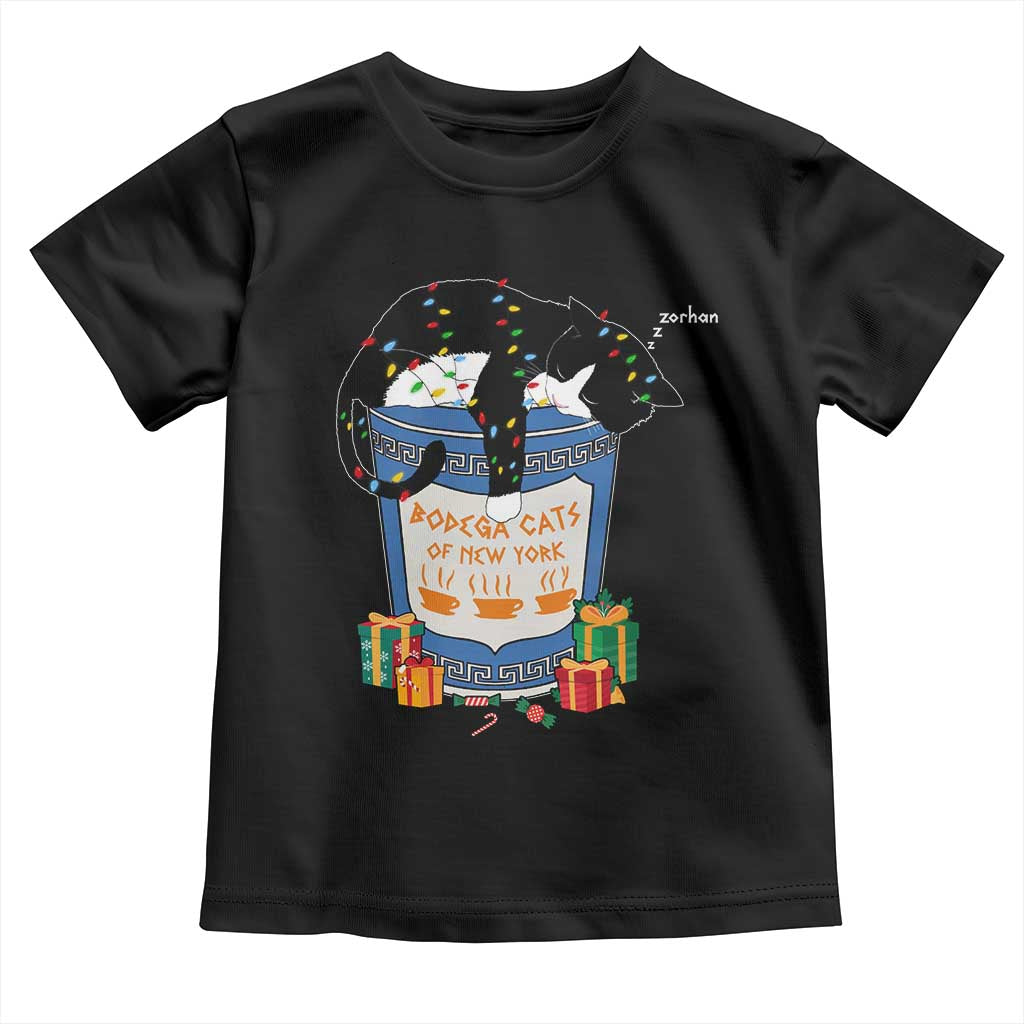 Bodega Cats of New York Toddler T Shirt Funny Democrat Christmas - Wonder Print Shop