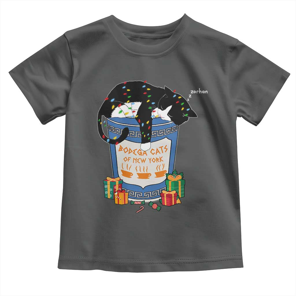Bodega Cats of New York Toddler T Shirt Funny Democrat Christmas - Wonder Print Shop