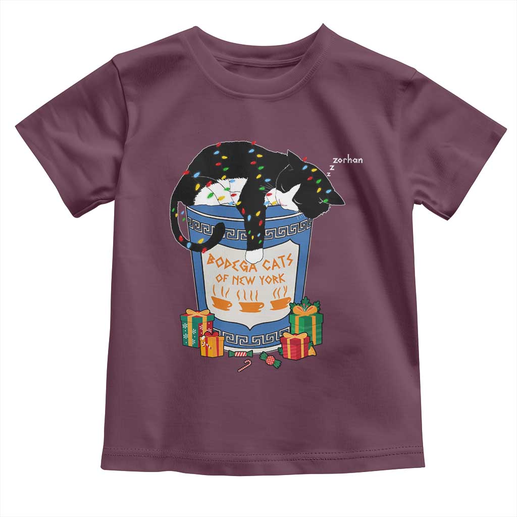 Bodega Cats of New York Toddler T Shirt Funny Democrat Christmas - Wonder Print Shop