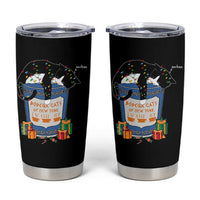 Bodega Cats of New York Tumbler Cup Funny Democrat Christmas - Wonder Print Shop