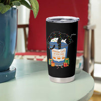 Bodega Cats of New York Tumbler Cup Funny Democrat Christmas - Wonder Print Shop