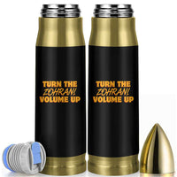 Turn The Volume Up Bullet Tumbler Zohran Mamdani - Wonder Print Shop