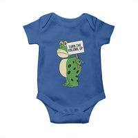 Turn The Volume Up Baby Onesie Resist Frog Portland Protest - Wonder Print Shop