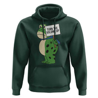 Turn The Volume Up Hoodie Resist Frog Portland Protest - Wonder Print Shop