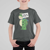 Turn The Volume Up T Shirt For Kid Resist Frog Portland Protest - Wonder Print Shop