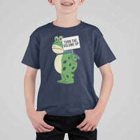 Turn The Volume Up T Shirt For Kid Resist Frog Portland Protest - Wonder Print Shop