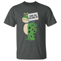 Turn The Volume Up T Shirt Resist Frog Portland Protest - Wonder Print Shop