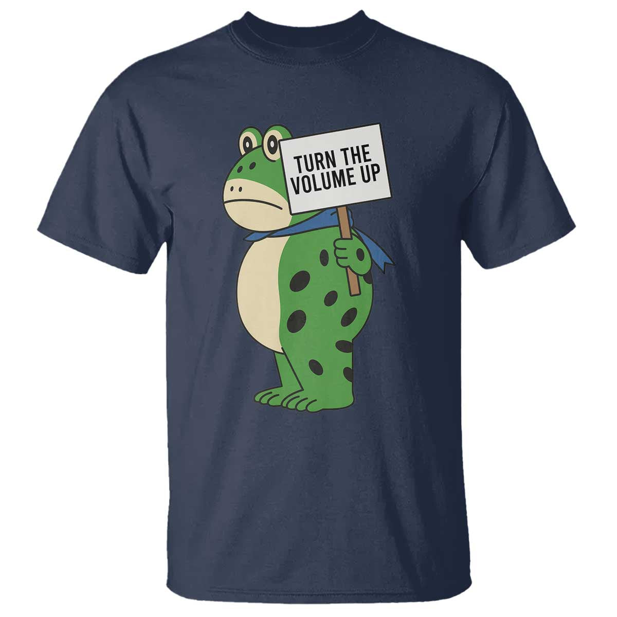 Turn The Volume Up T Shirt Resist Frog Portland Protest - Wonder Print Shop