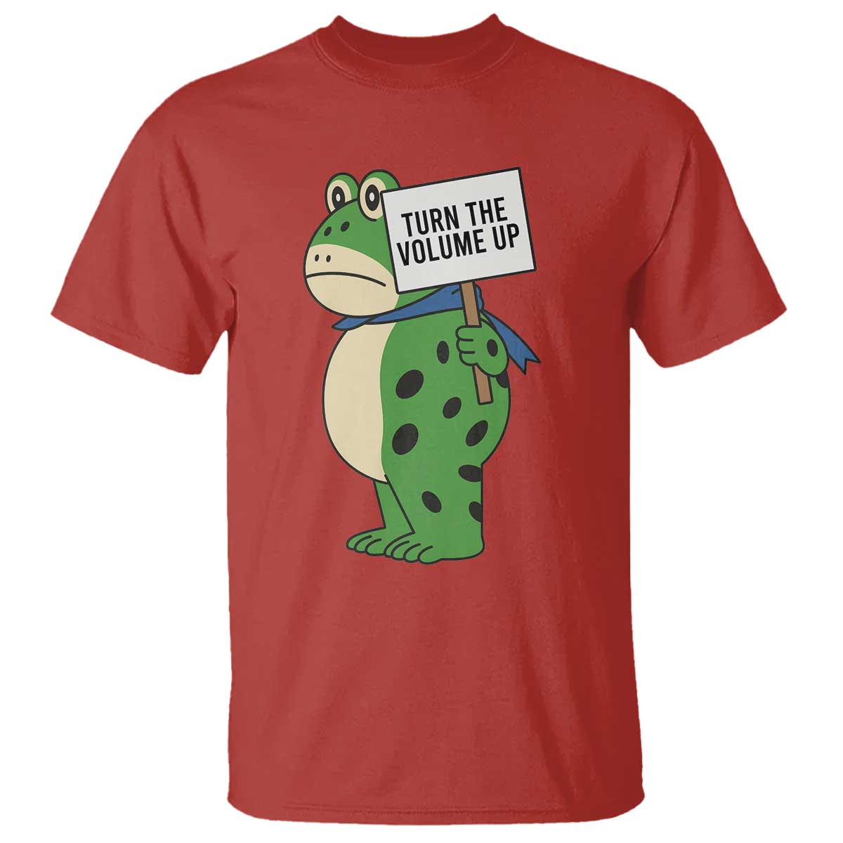 Turn The Volume Up T Shirt Resist Frog Portland Protest - Wonder Print Shop