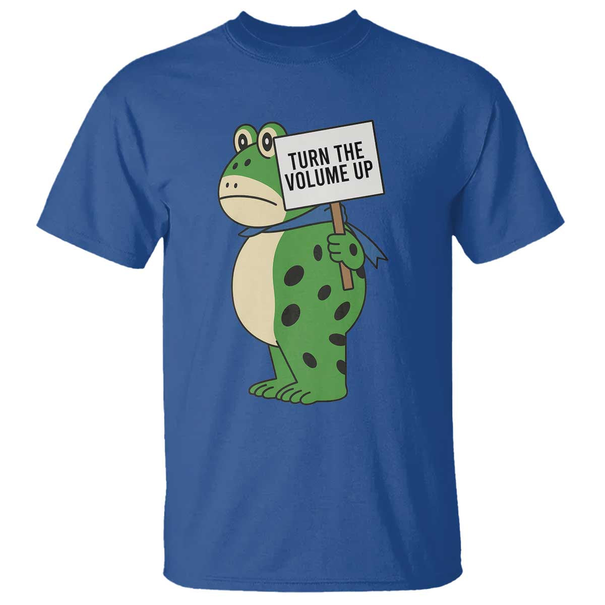 Turn The Volume Up T Shirt Resist Frog Portland Protest - Wonder Print Shop