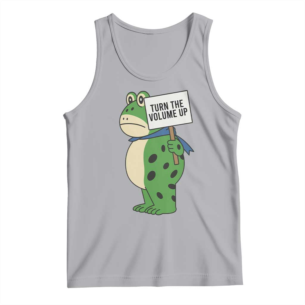 Turn The Volume Up Tank Top Resist Frog Portland Protest - Wonder Print Shop