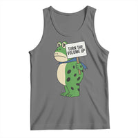 Turn The Volume Up Tank Top Resist Frog Portland Protest - Wonder Print Shop
