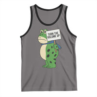 Turn The Volume Up Tank Top Resist Frog Portland Protest - Wonder Print Shop